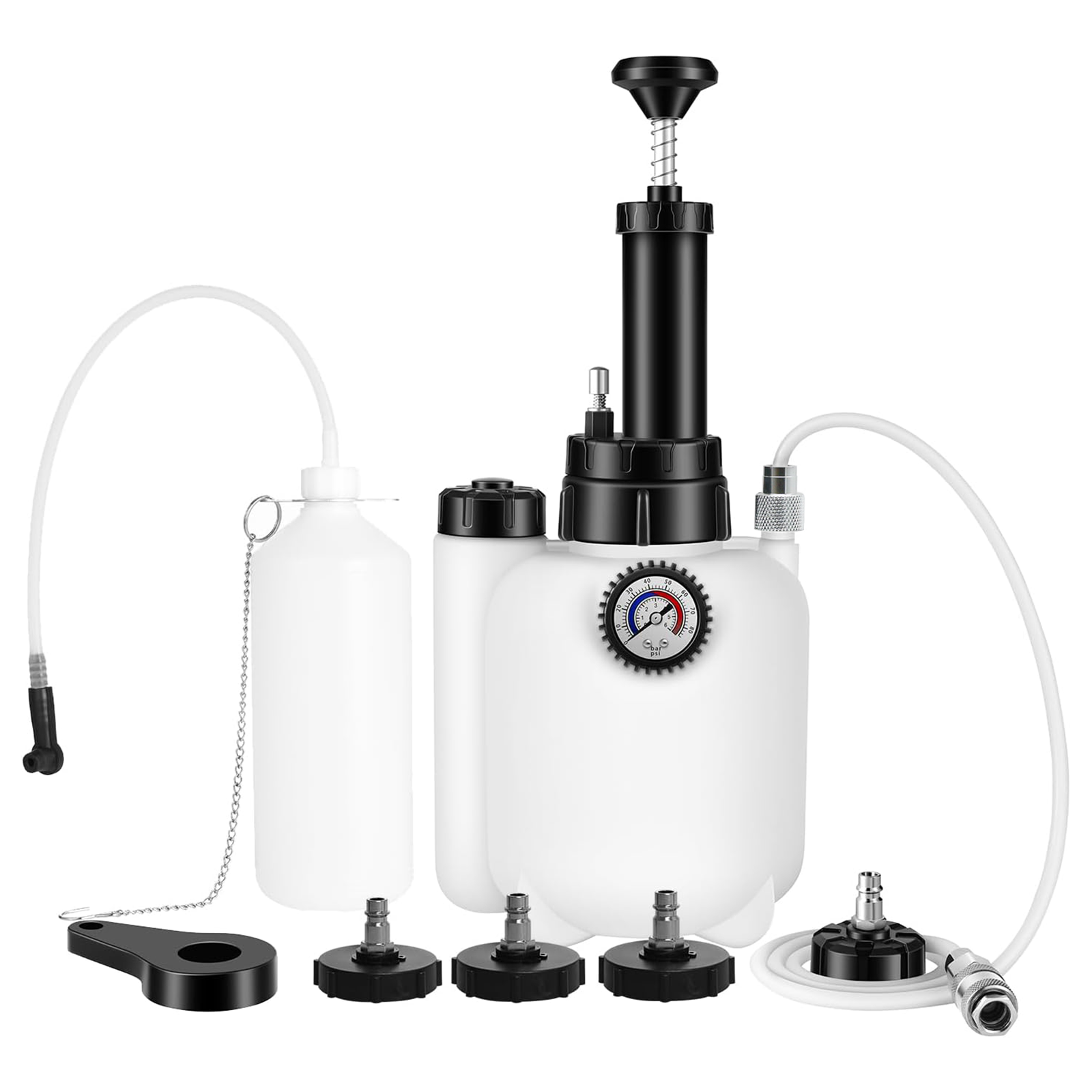 Brake Bleeder Kit - طقم تنظيف سائل الفرامل بالتفريغ الهوائي