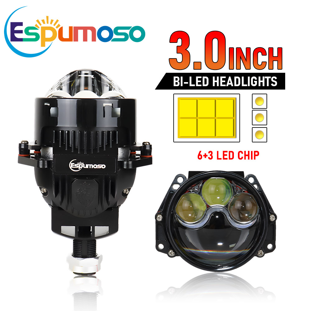 Headlight Aiming Tool - 3 بوصة ثنائية LED جهاز عرض