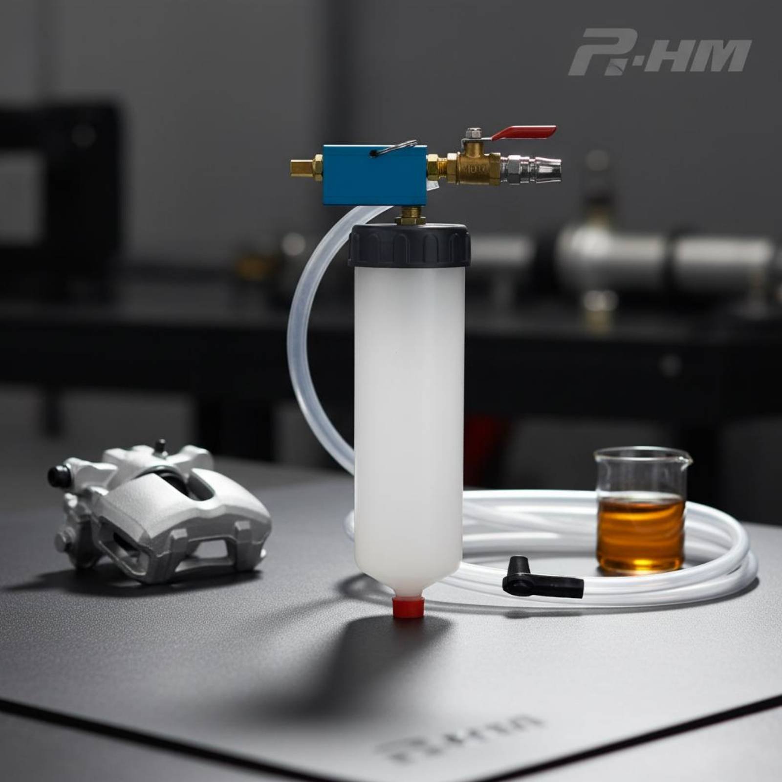 Brake Bleeder Kit - جهاز تفريغ وتعبئة سائل الفرامل الهوائي،