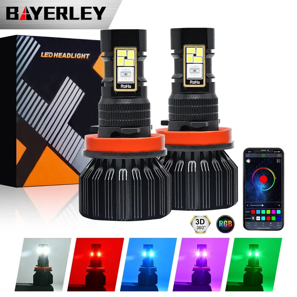 Headlight Aiming Tool - بايرلي RGB 5050 LED ضوء الضباب