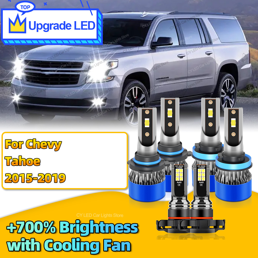 Headlight Aiming Tool - 6 قطعة 30000LM Canbus سيارة LED