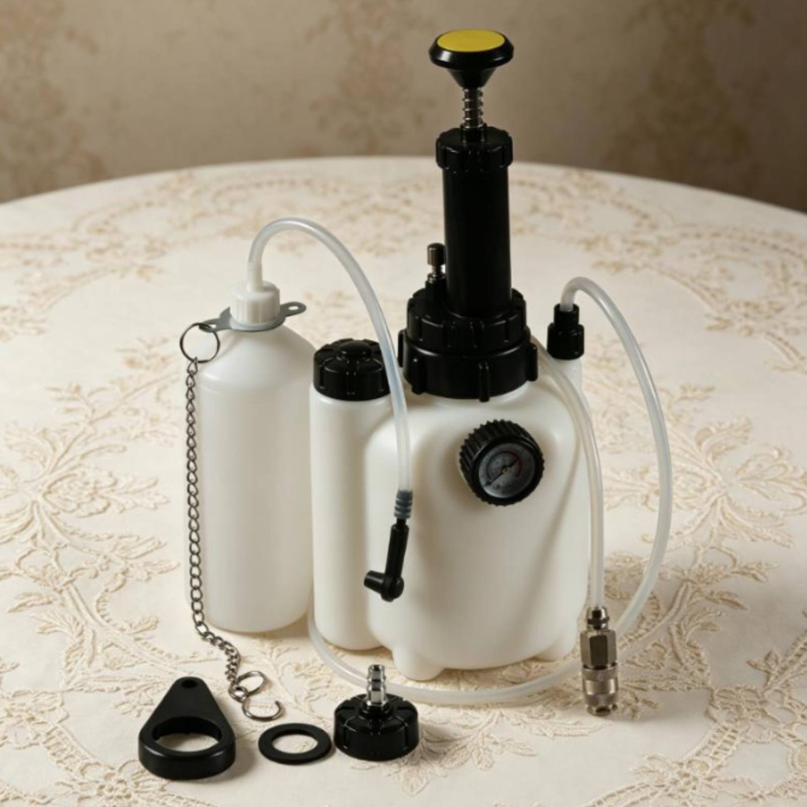 أداة تغيير زيت فرامل السيارة،  - مراجعة Brake Bleeder Kit وسعره