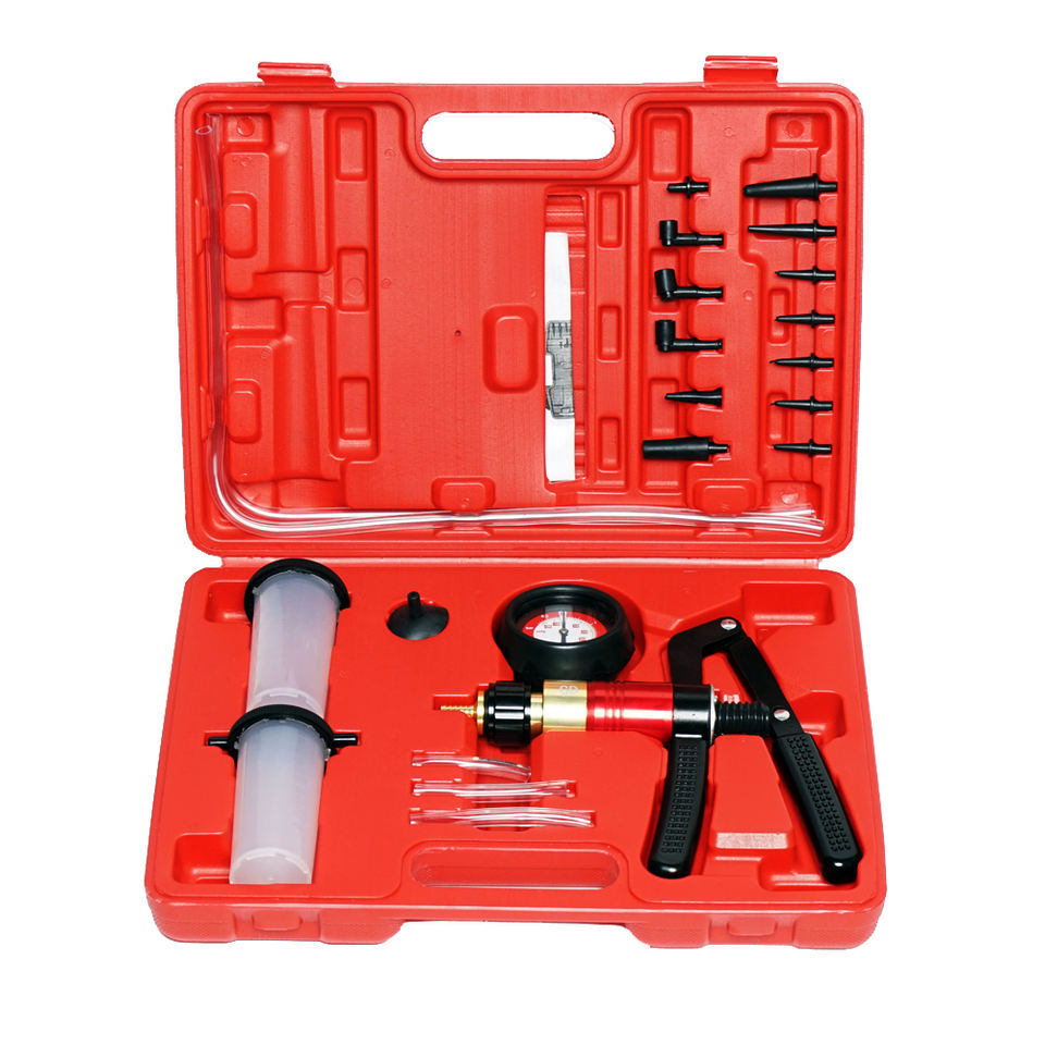 21 قطعة باليد فراغ مسدس مضخة ا - مراجعة Brake Bleeder Kit وسعره