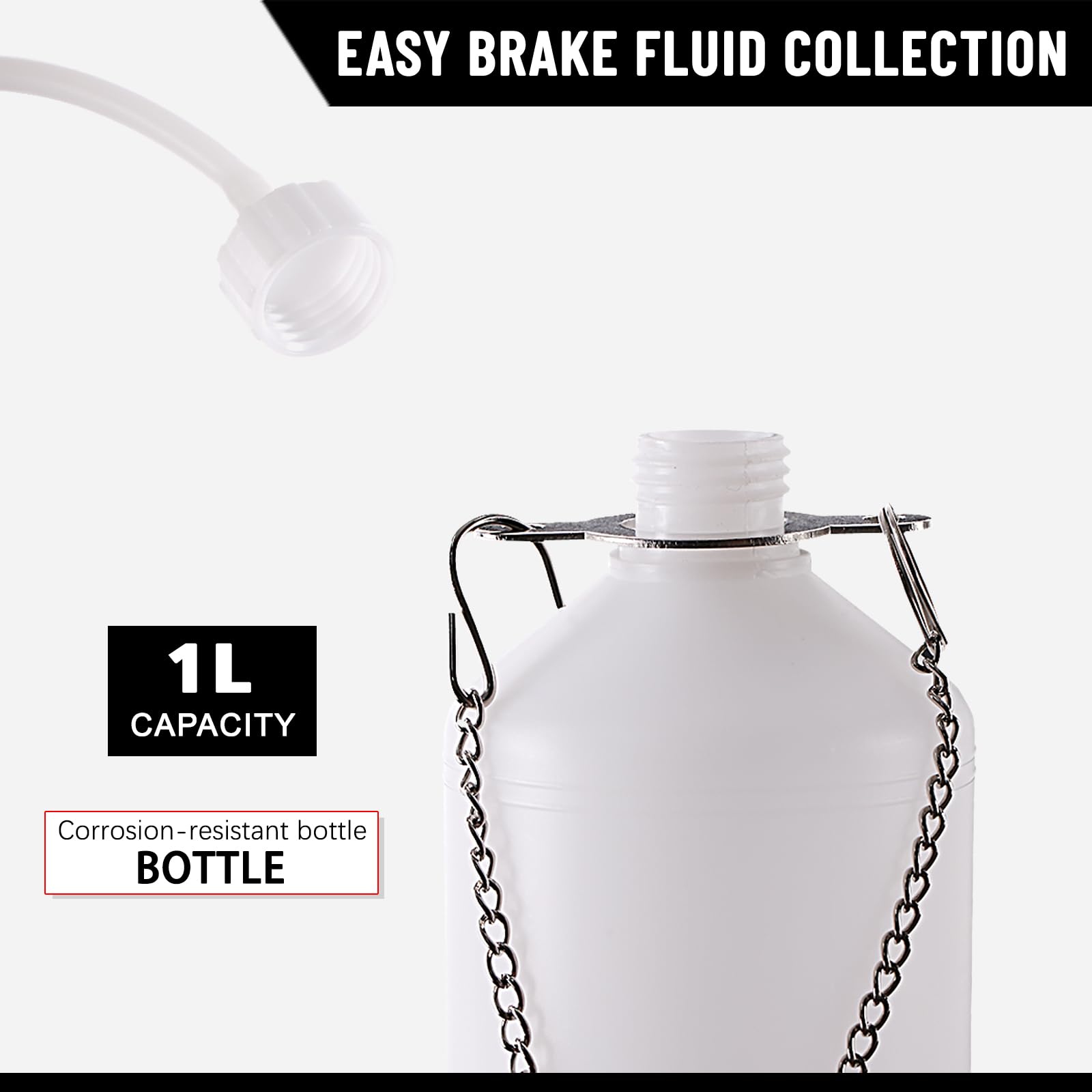 نظام تفريغ الفرامل اليدوي مع م - مراجعة Brake Bleeder Kit وسعره
