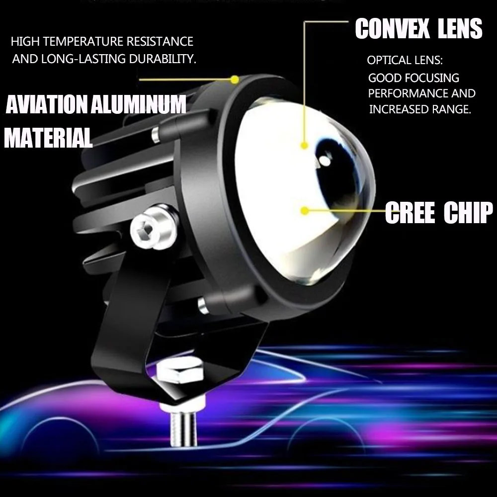 مصباح أمامي ليد للدراجة الناري - مراجعة Headlight Aiming Tool وسعره