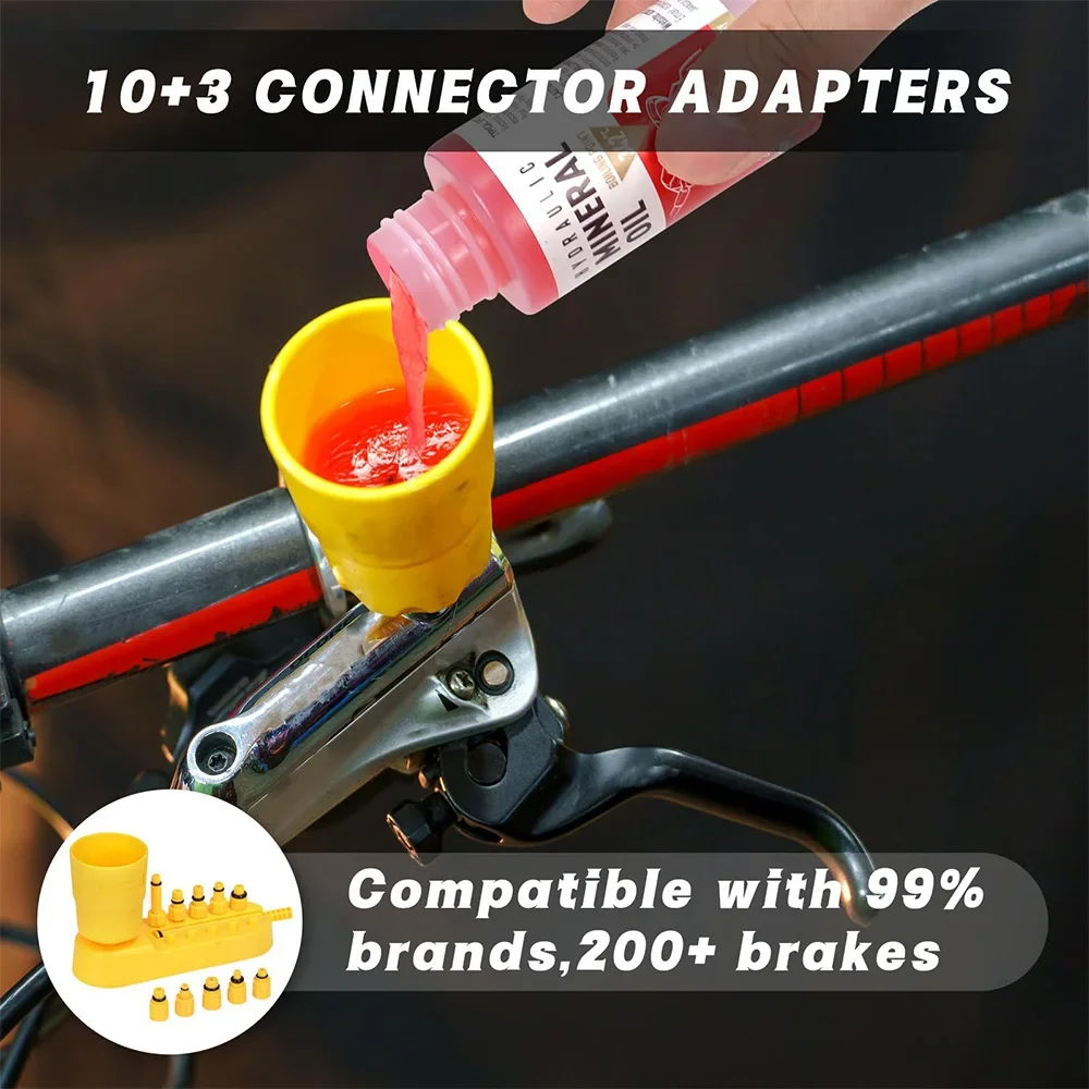دراجة الفرامل الزيوت المعدنية  - مراجعة Brake Bleeder Kit وسعره