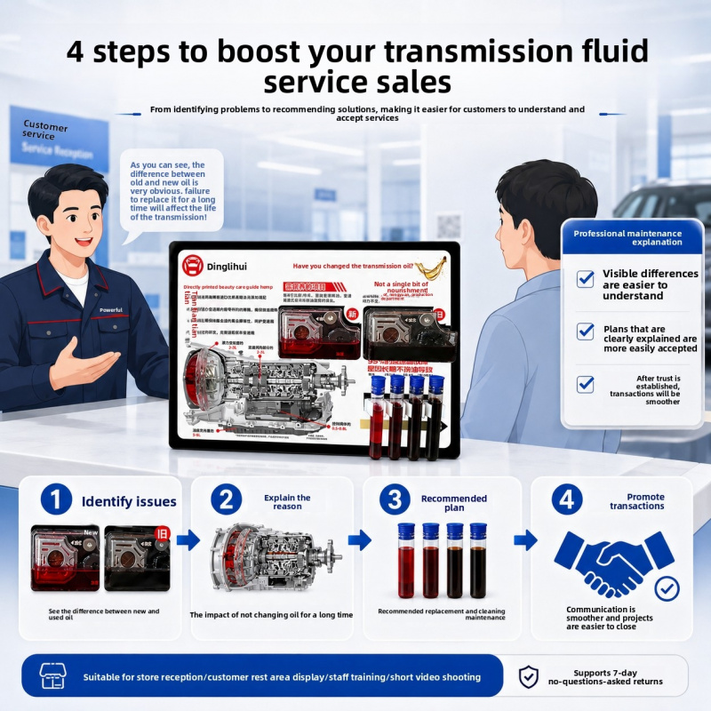 لوحة عرض زيوت ناقل الحركة، دلي - مراجعة Auto Repair Shop For Transmissions وسعره
