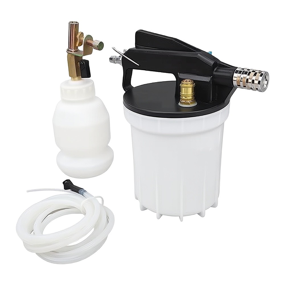 طقم تنظيف الفرامل الهوائية سعة - مراجعة Brake Bleeder Kit وسعره
