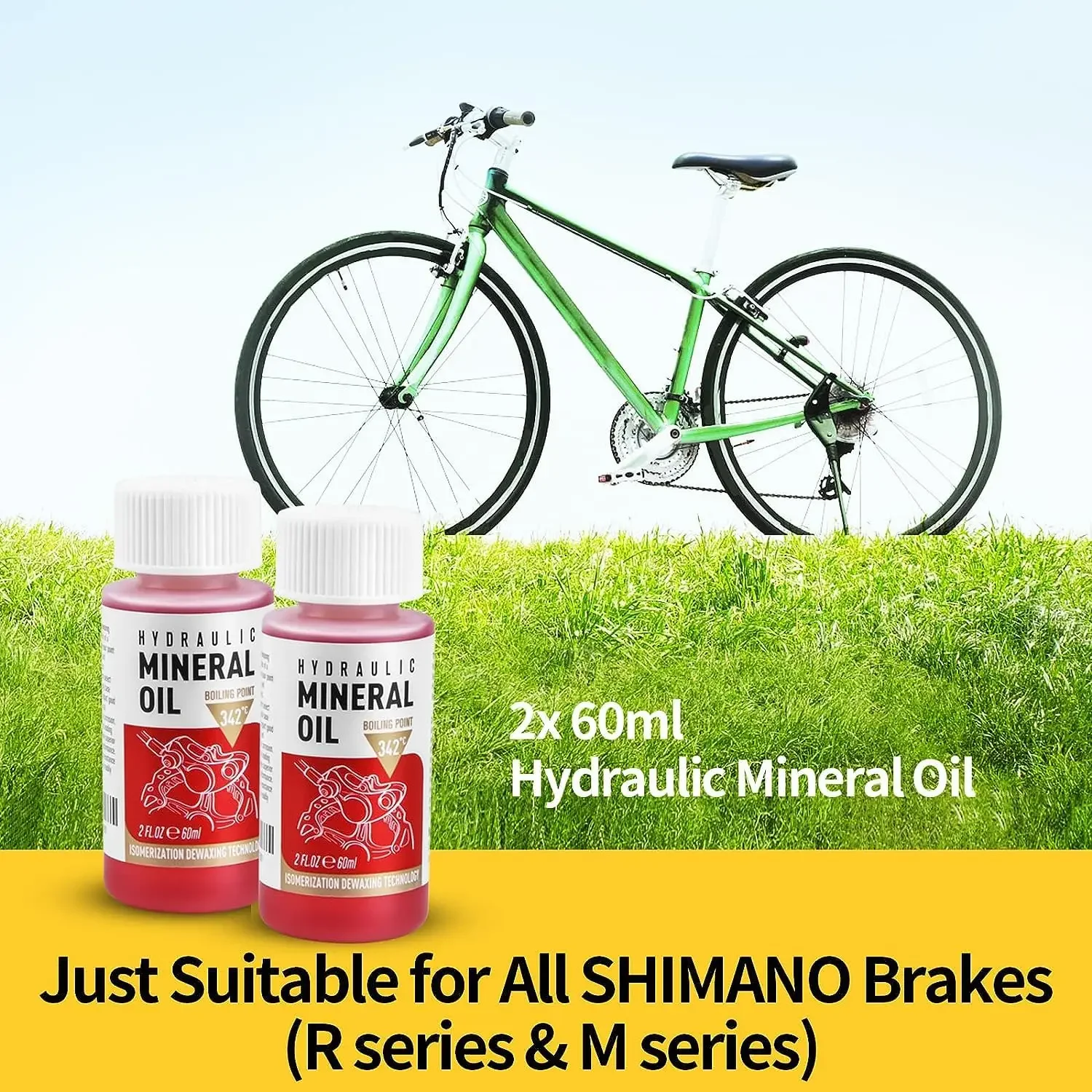 زيت معدني لفرامل الدراجات الهو - مراجعة Brake Bleeder Kit وسعره